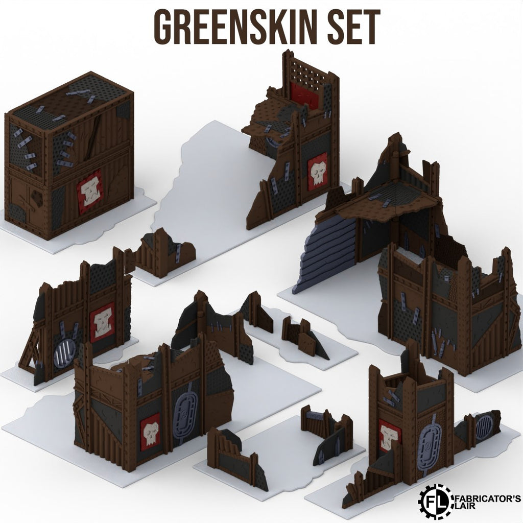 WH40K 11th Ed. Greenskins Terrain Set